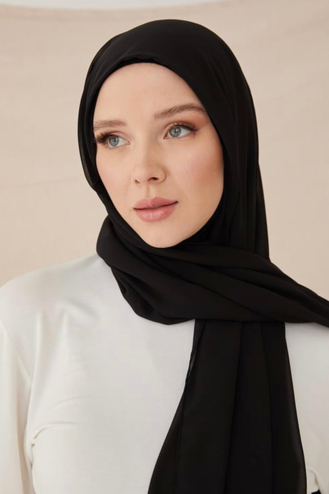 chıffon bonnet hijab